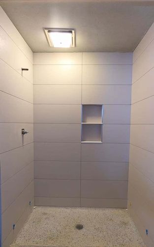 Custom Showers for Down Home Contracting in Beaver County, PA