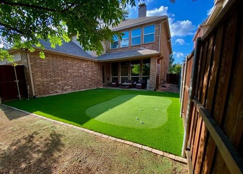 Putting Greens for Texas Freedom Turf Co. in Dallas, TX