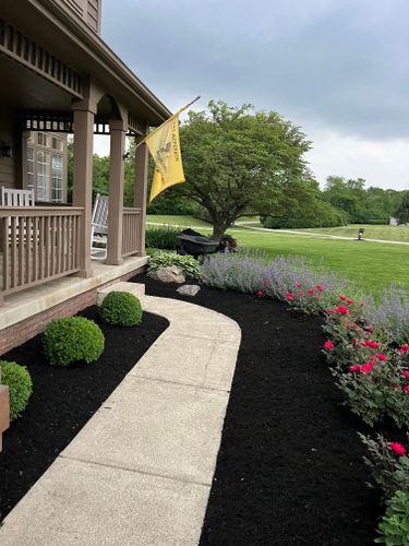 Planting for Elevate Landscape & Hardscape in West Jefferson, OH