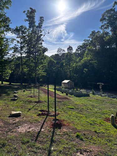 Fence installation for Alpine Fence in Dahlonega, GA