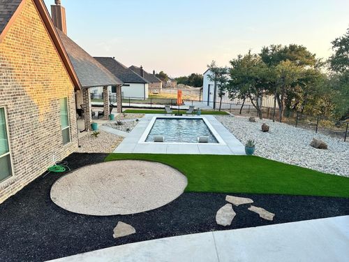 Pool Deck Paving for Black Diamond Custom Pools LLC in Azle, TX