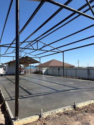 Concrete for Superior Painting and Metal Solutions in McAllen, TX