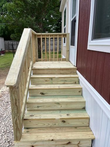 Decks & Porches for BAKER Carpentry in Joshua, TX