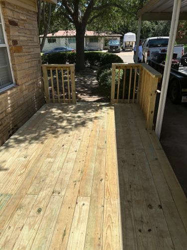 Wood Fencing for BAKER Carpentry in Joshua, TX