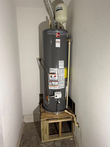 Gas Water Heater Replacement & Installation for HW Plumbing LLC in Sumter County, FL