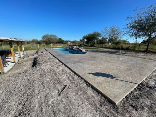 Pool Deck Builds for Keen Decorative Concrete in Corpus Christi, TX