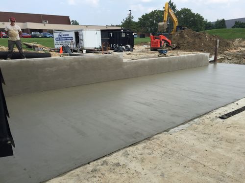 Retaining Wall Construction for Dixie Concrete Masonry LLC in Saint Leonard, MD