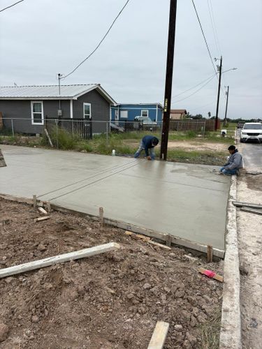 Concrete for Superior Painting and Metal Solutions in Edinburg, TX