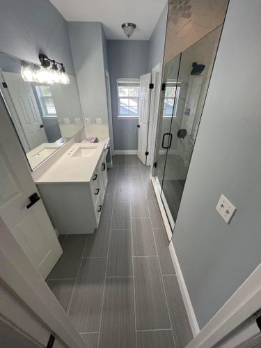 Bathroom Renovation for Royal Palm Floors & More in Summerfield, FL