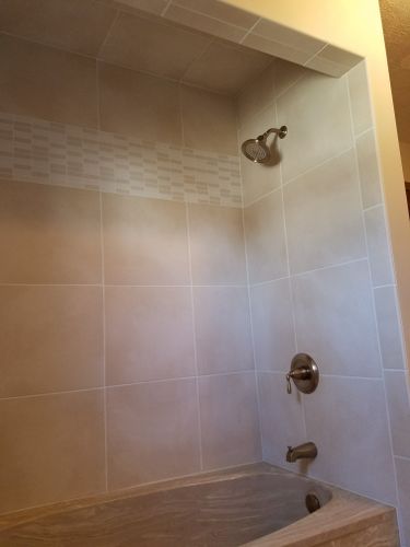 Ceramic Tile Installation for DLN Home Remodeling in Peru, IL