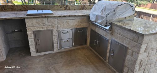 Stonework for Martin's Masonry & Landscaping in Leander, TX