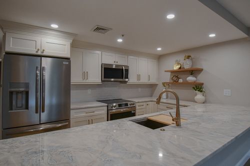 Kitchen Renovation for Top Pros Construction in Haverhill, MA