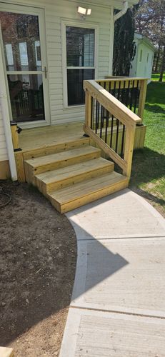 Deck Resurfacing for Upright Concrete Construction LLC in Plain City, OH