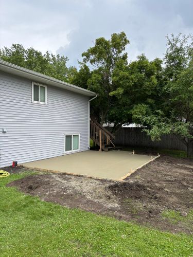  for Johnson Concrete in New London, MN