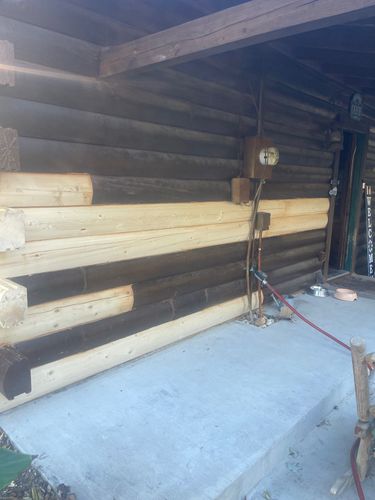 Log Replacement for Moss Construction in Longview, TX