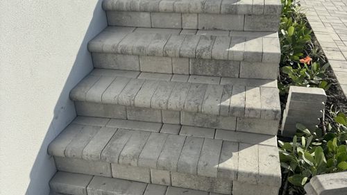 Patio Paver Installation for Nunez Concrete & Landscape LLC in Tampa Heights, FL