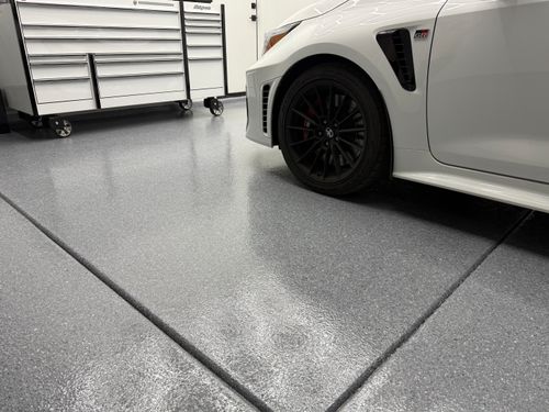 Epoxy Garage Coatings for PRYME EPOXY LLC in Mayer, AZ