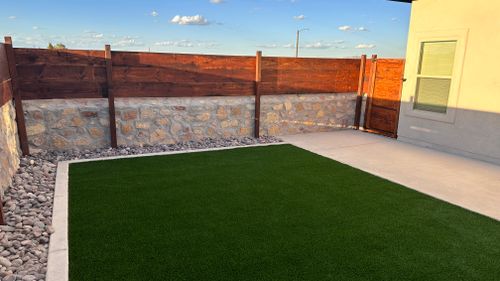 Artificial Turf for Inova Hardscape in El Paso, TX
