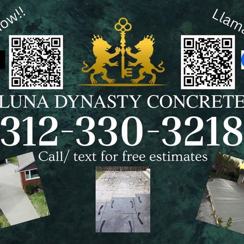 Patio Design & Installation for Luna Dynasty Concrete in Chicago, IL