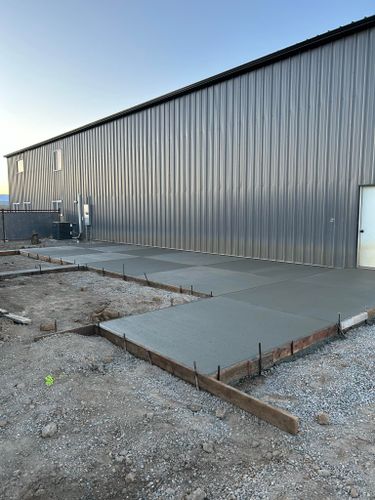 Concrete Installation for GB Concrete & Landscapes in Grand Junction, CO