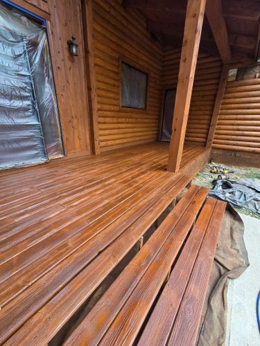 Log Restoration for 218 Painting & Log Restoration LLC in Britt, MN