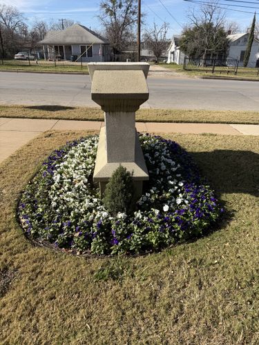 Seasonal color changes for Guerrero's Landscape in Fort Worth,  TX