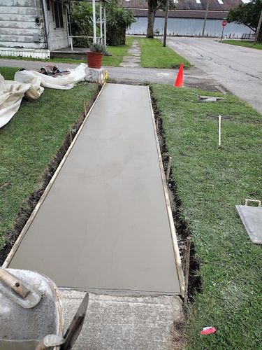 Concrete Walkways for MAG Concrete in La Rue, OH