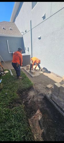 Landscape Installation for Tezna Landscaping, Trees & Pavers in Valrico, FL