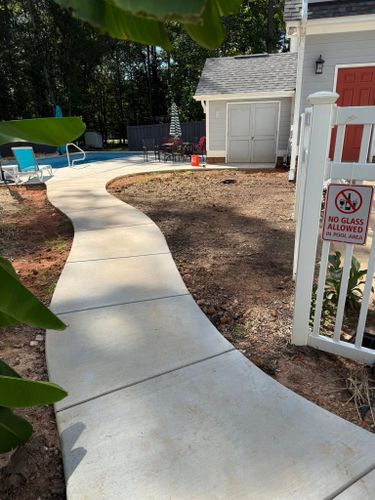 Site Preparation for Advantage Rental And Services in Youngsville, NC