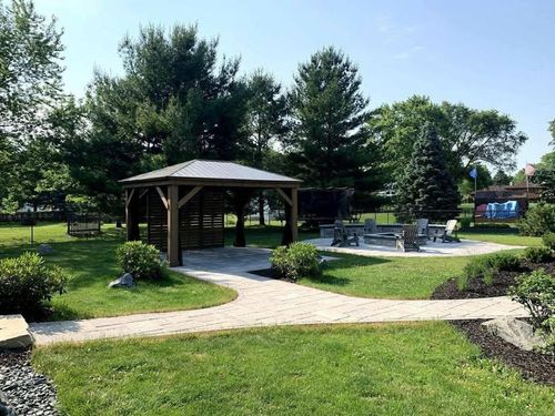 Landscape Installation for Alvarez Pavingstone INC. in Lyons, IL