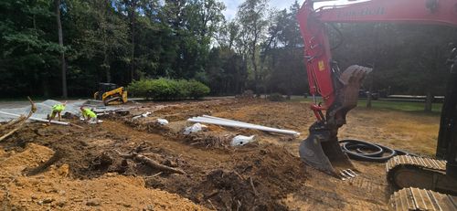 Land Clearing/Demolition for C.A. Sherry Land Improvement, LLC. in Louisa, VA