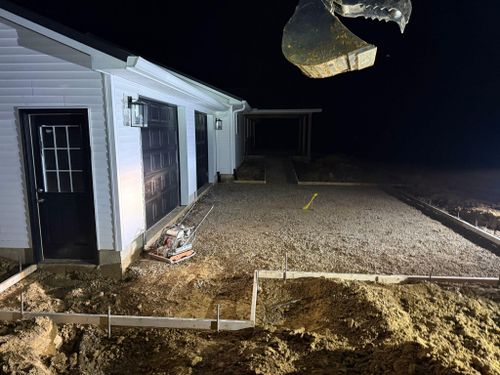 Driveways & Sidewalks for Whitfield Concrete Construction in Solsberry, IN