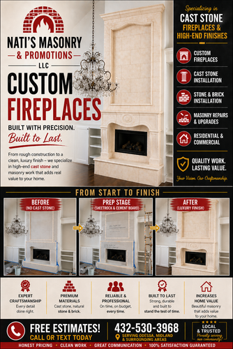  for Nati's Masonry & Promotions LLC in Odessa, TX