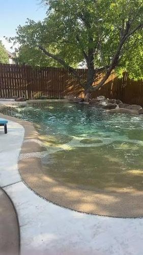 Beach Style Pools for Rio Grande Construction in Houston, TX