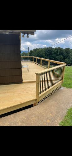 Deck & Patio Construction for Rush Construction LLC in Boone, NC