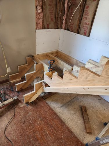 Interior Remodeling for Asher Remodeling and Seamless Gutters in St Elmo, IL