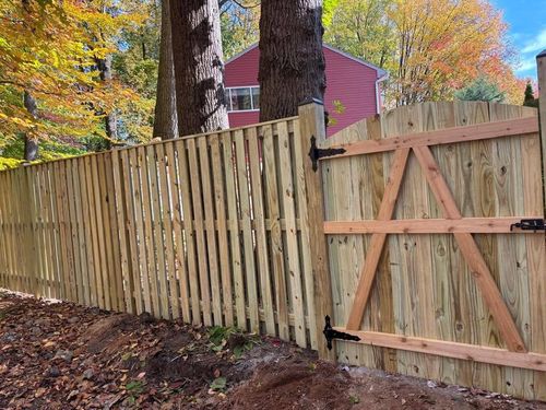 Fence Installation for W D Giampa Lawns and Landscape Inc. in Manassas, VA
