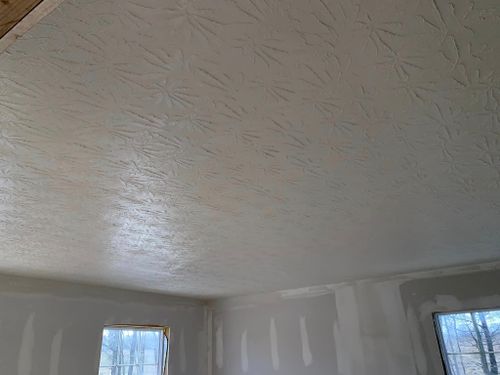Drywall and ceiling texture for B.D. Bowling Enterprise LLC in Bowling Green, Kentucky