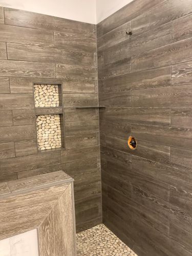 Custom Showers and Tile work for Third Gen Construction LLC  in Cortland, NY
