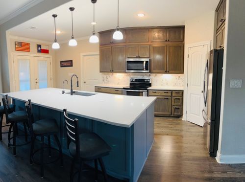 Kitchen Renovation for JD Custom in Bowie,  TX