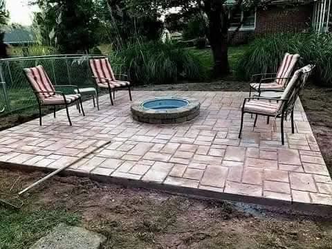 Stamped Concrete for Custom Concrete Enterprises in Springfield, IL