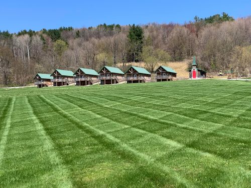 Mowing for Heff's Property Services in Oneida, NY