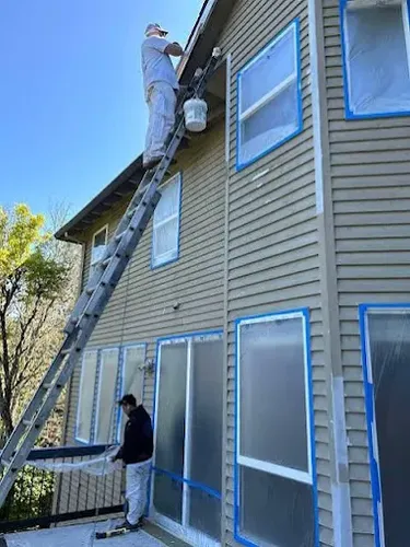 Exterior Painting for Paramount Painting in Lake George, NY