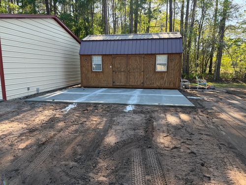 Concrete Slab Construction for Sloan's Concrete in Hilliard, FL