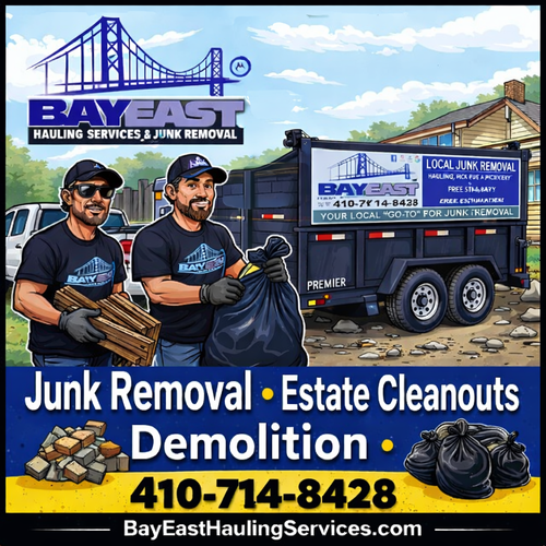 Junk Removal for Bay East Hauling Services & Junk Removal in Grasonville, MD