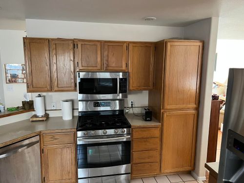 Kitchen and Cabinet Refinishing for K&D Painting in Parachute, CO