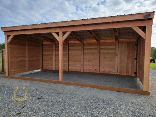 Shelters for Oats Equestrian Fencing LLC in Arlington, WA