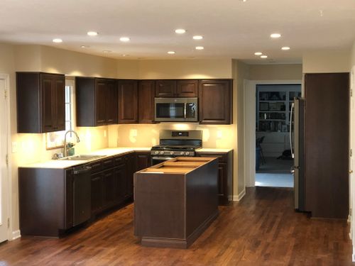 Kitchen Renovation for David M. Englert, Carpentry and Remodeling in McMurray, PA