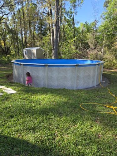 Above Ground Pool Installation for Down & Dirty Pool Service in Crawfordville, FL