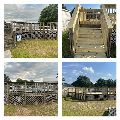 Deck And Sunroom Construction for Beasley Construction Services LLC in Sanford, NC